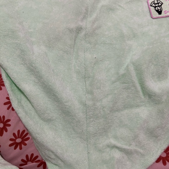 Savage X Fenty Light Green Lace-Up Pajama Top and Bottoms - Picture 8 of 12